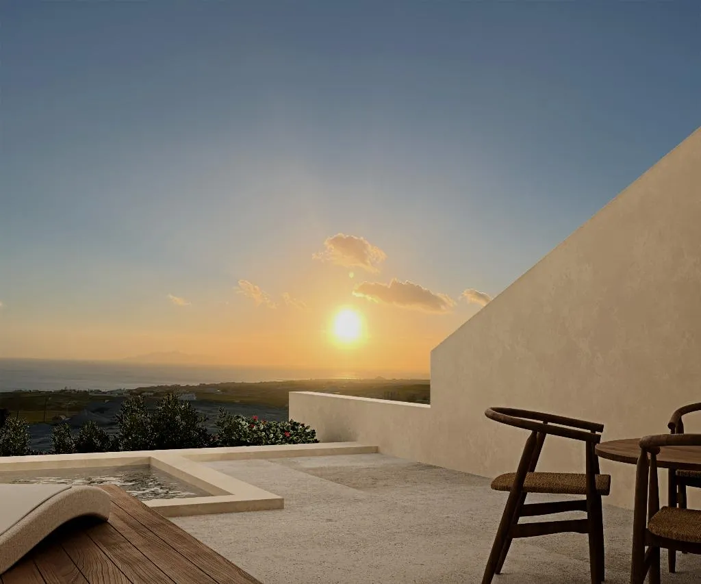 General view, Pnoe Luxury Suites, Santorini