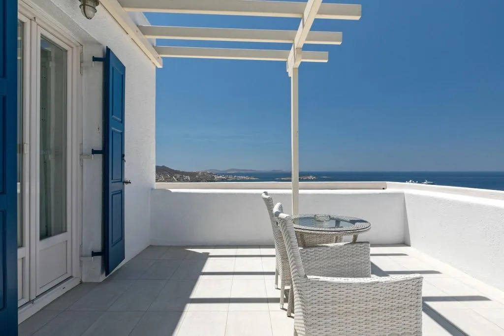 DOUBLE SEA VIEW Room, Alkyon, Mykonos