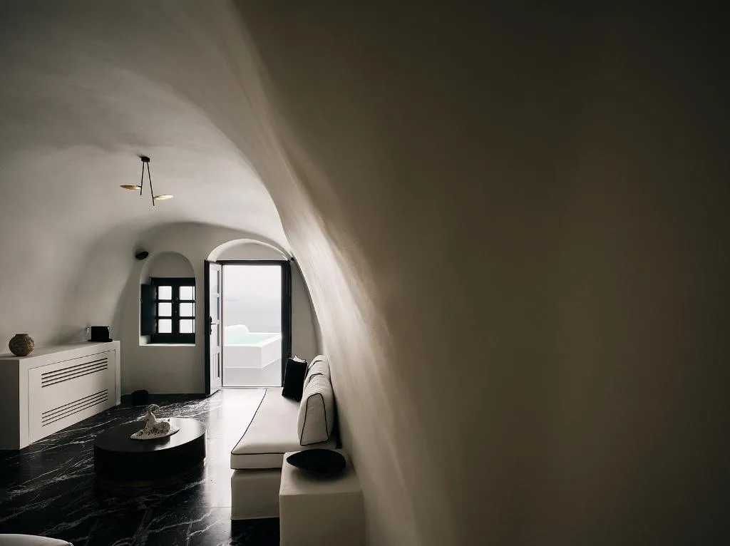 JUNIOR SUITE SEA VIEW Room, Abyss Santorini, Santorini