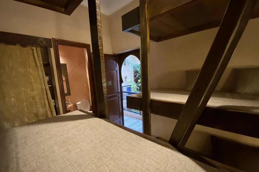 Room BUNK BED Room, Riad Of The Storks, Marrakech