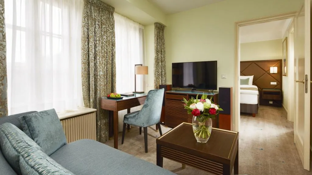JUNIOR SUITE KING SIZE BED Room, Aria Hotel Prague, Prague