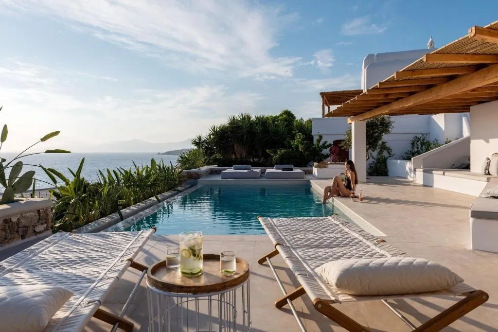 VILLA SEA VIEW WITH PRIVATE POOL Room, Porto Mykonos, Mykonos