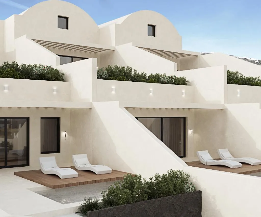 General view, Pnoe Luxury Suites, Santorini