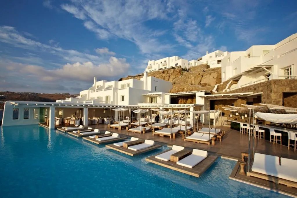 General view, Cavo Tagoo, Mykonos