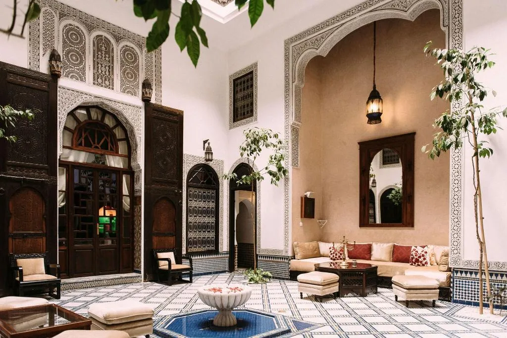 General view, Riad Maison Bleue & Spa, Fez