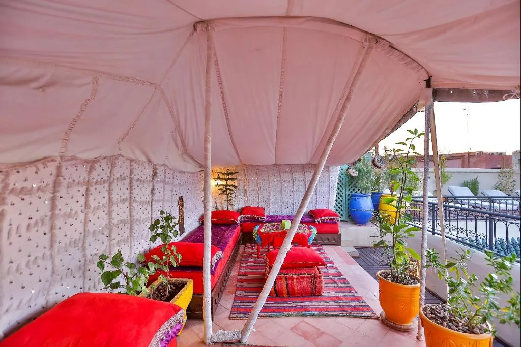 General view, Riad Fleur d'Orient, Marrakech