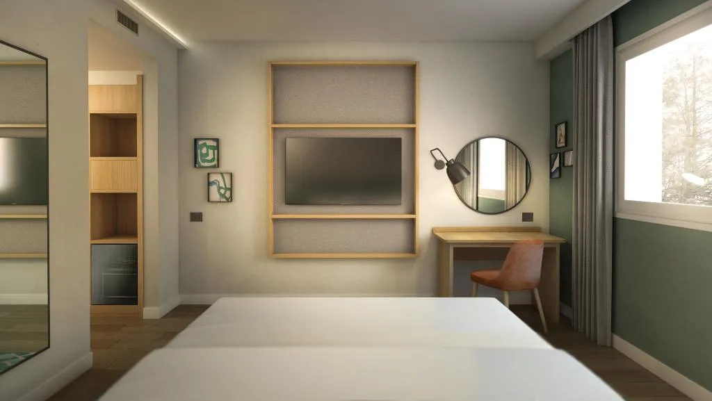 DOUBLE KING SIZE BED Room, Hilton Garden Inn Milan Malpensa, Milan