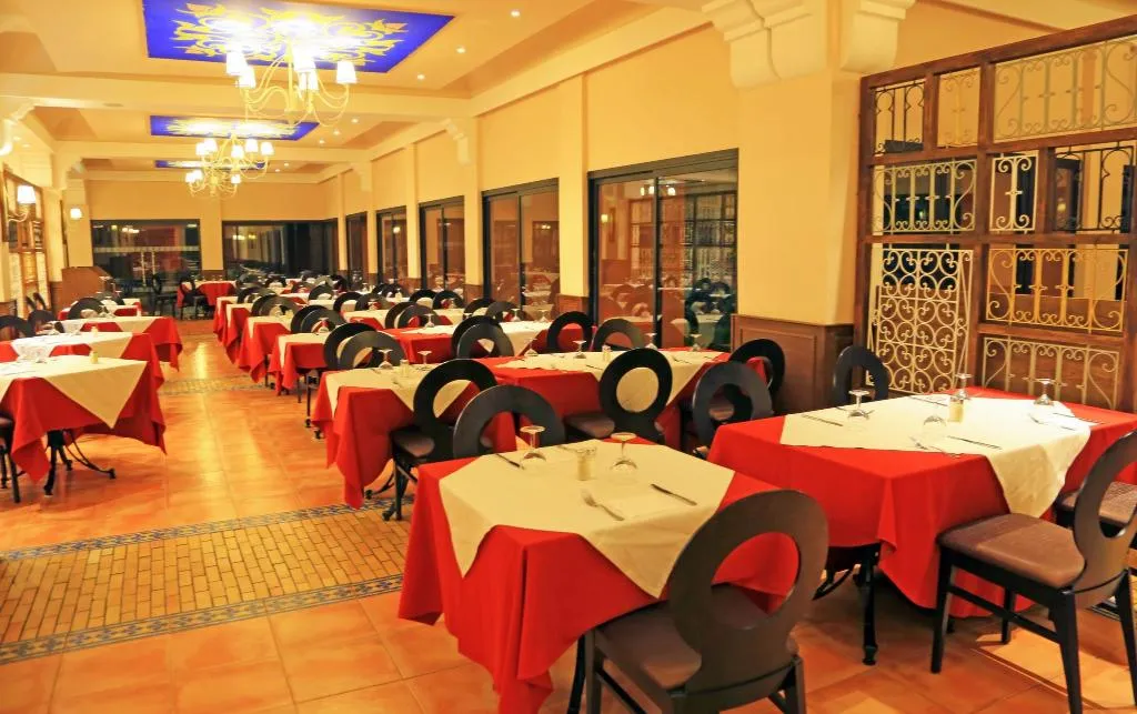 Restaurant, Rose Aqua Park Hotel, Marrakech