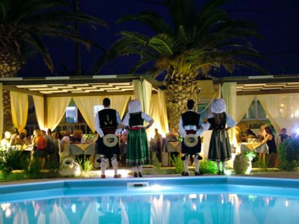 Restaurant, Blue Sea  Argyrades Beach, Corfu