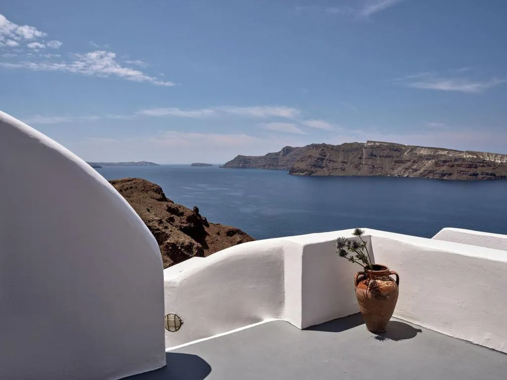 DOUBLE SEA VIEW Room, Esperas Houses Apartments, Santorini