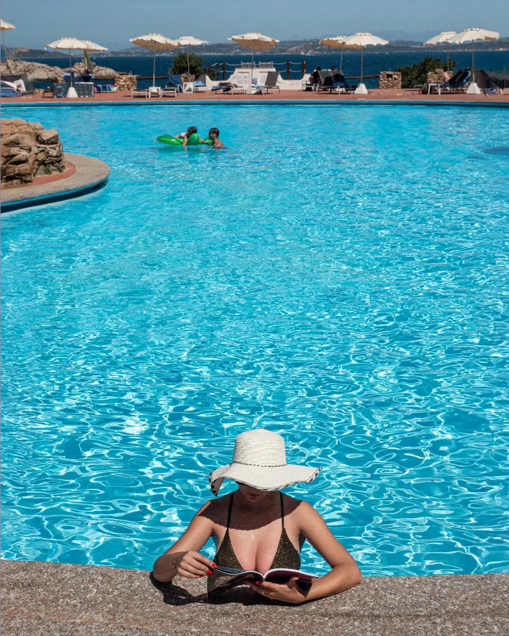 Pool, La Bisaccia Hotel, Cagliari
