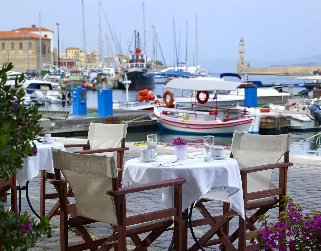 Restaurant, Porto Veneziano, Crete