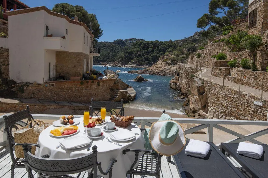 DOUBLE SINGLE USE SEA VIEW WITH TERRACE Room, Aiguablava, Costa Brava