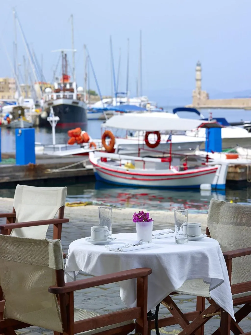 Restaurant, Porto Veneziano, Crete