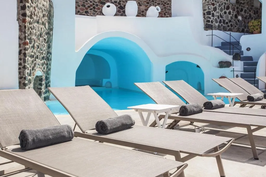Pool, Esperas Houses Apartments, Santorini