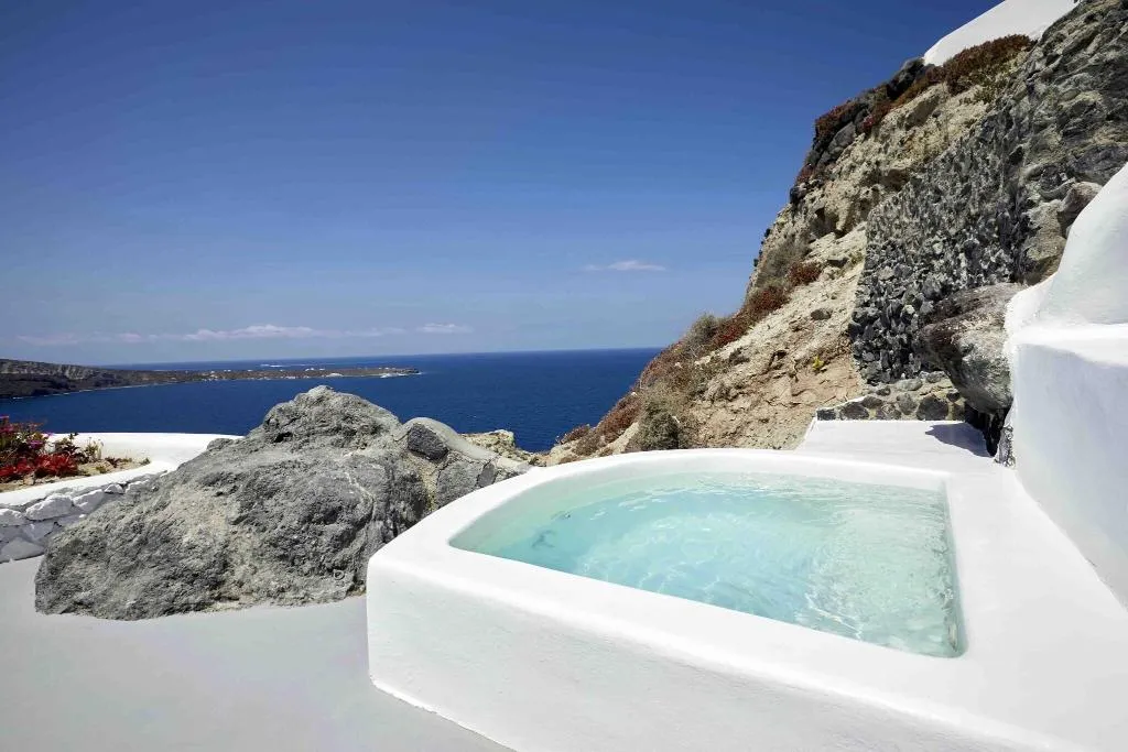 Terrace, Marizan Caves & Villas, Santorini, Santorini