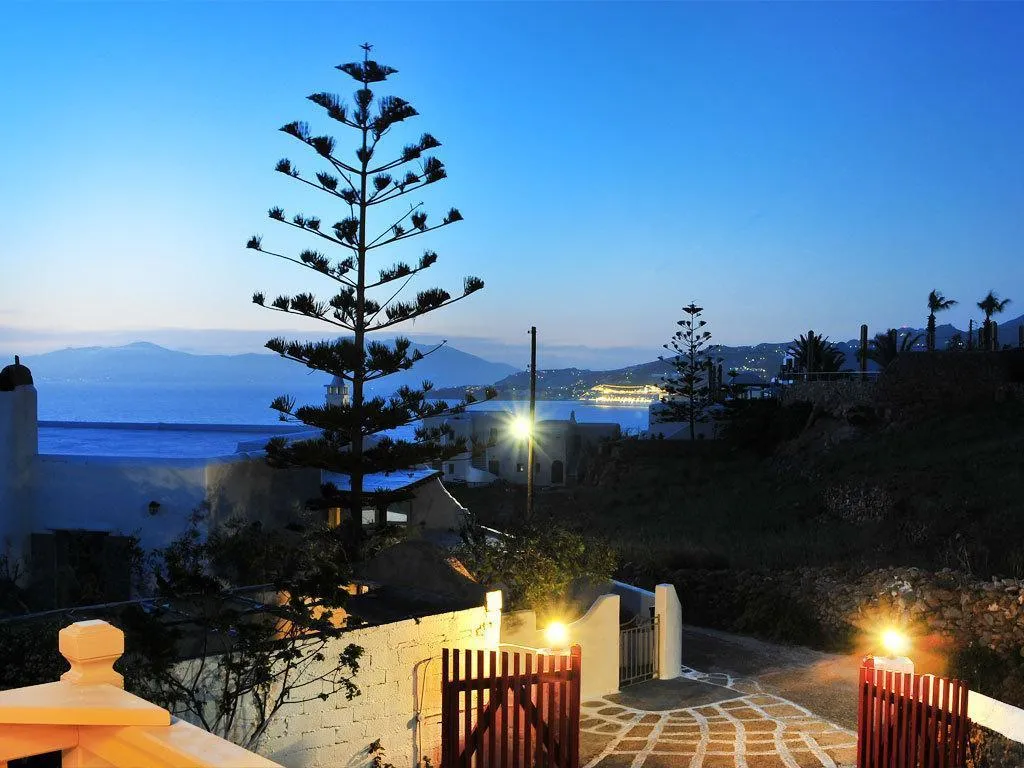 General view, Loukas Pension, Mykonos
