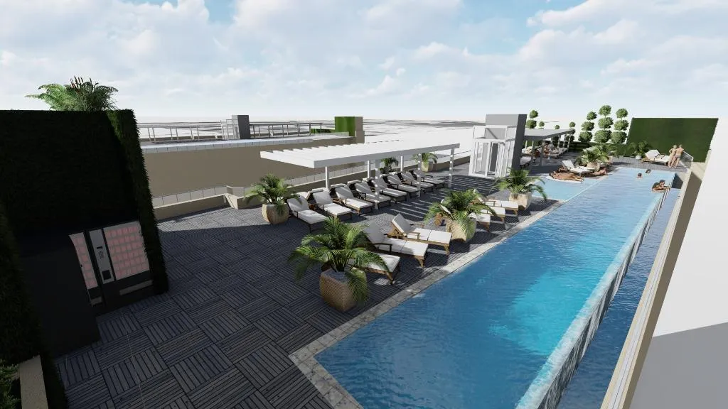General view, Mayflower Hotel, Malta
