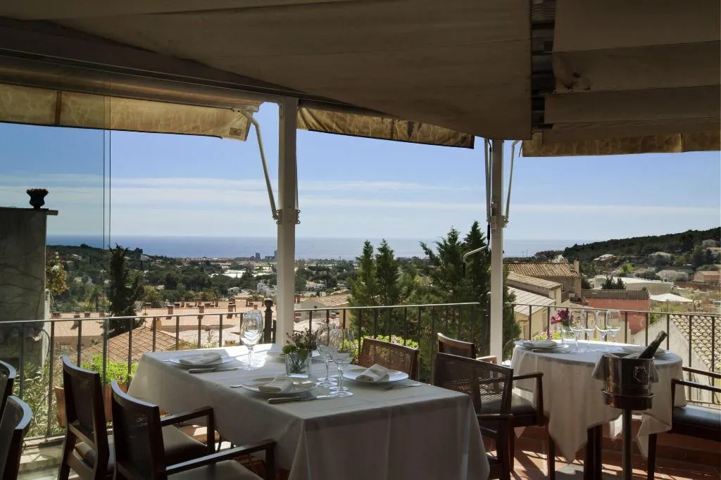 Terrace, Hostal De La Plaça, Barcelona