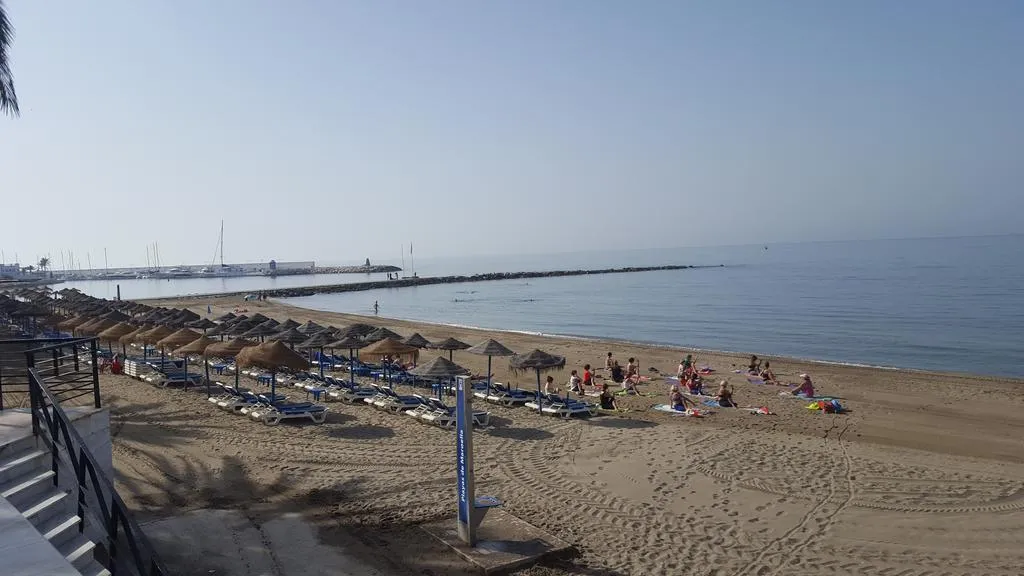 Beach, Puerto Azul Marbella, Costa Del Sol