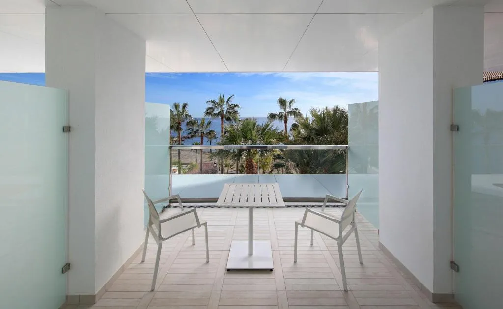 Terrace, Amàre Beach Hotel Marbella, Costa Del Sol