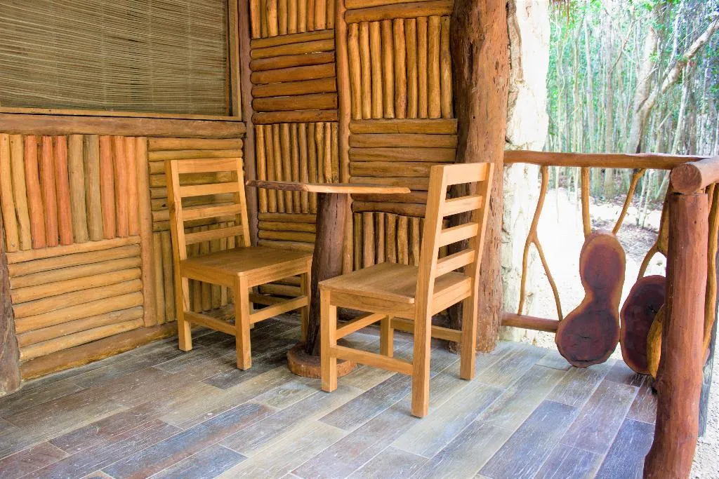 QUADRUPLE KING SIZE BED Room, Aldea Maya-Ha Cabañas Con Cenotes, Cancun Area