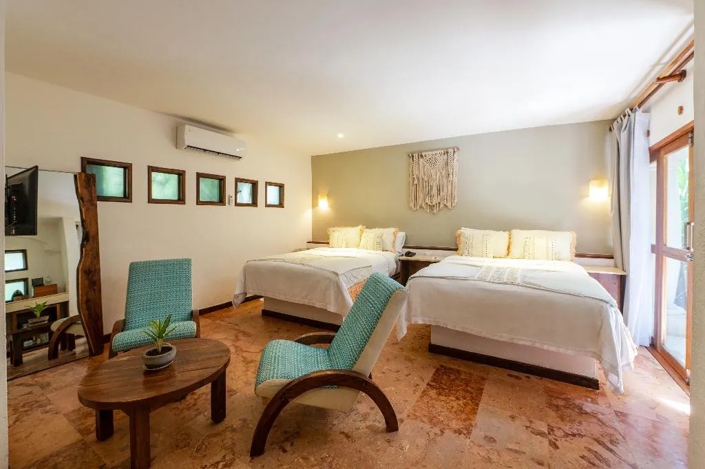 DOUBLE ONE BED Room, Ana y Jose Hotel & Spa Tulum, Cancun Area