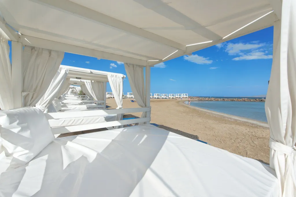 Beach, Knossos Beach Bungalows & Suites, Crete