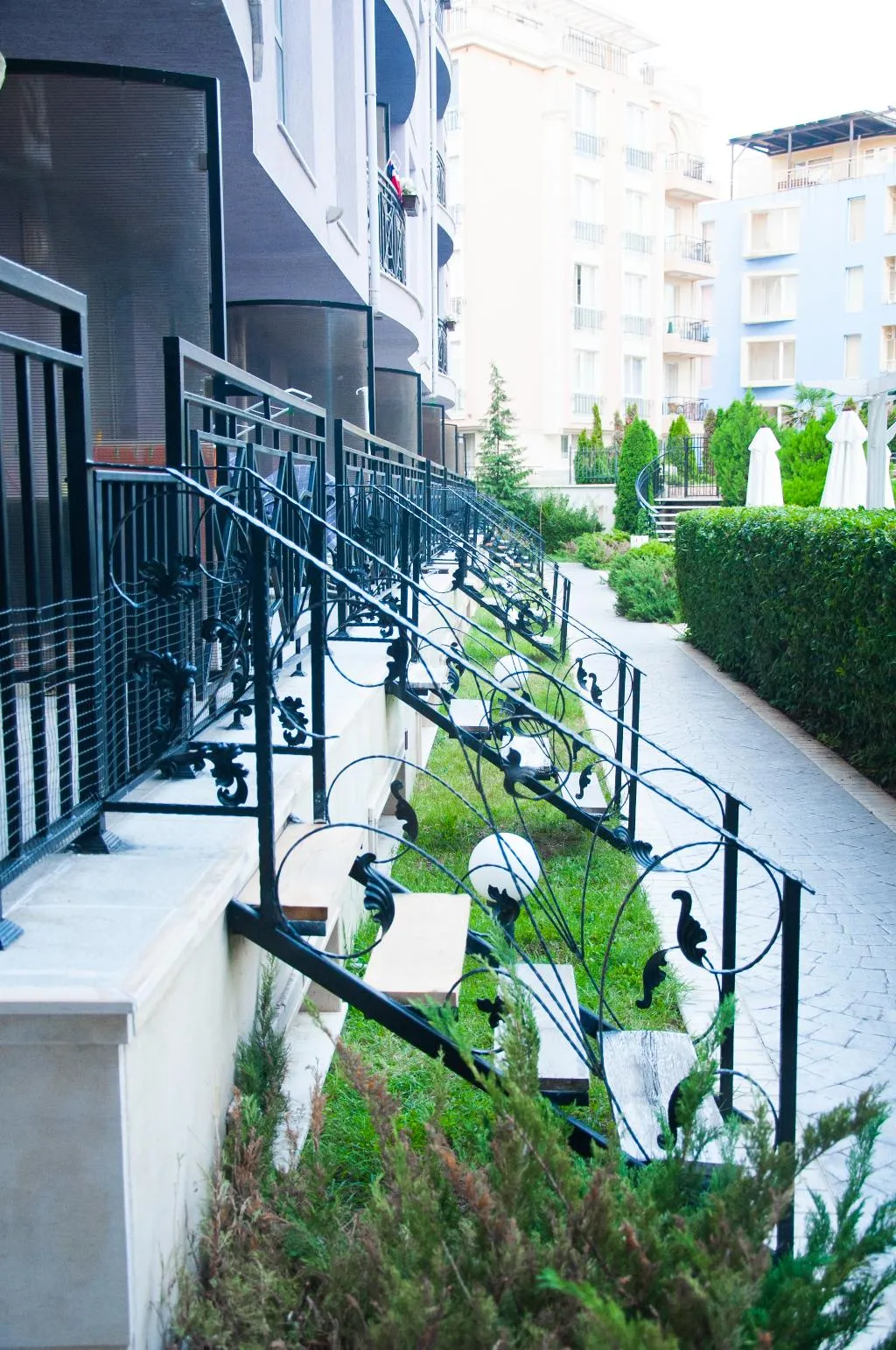 Terrace, Rainbow 3 Resort Club, Bourgas