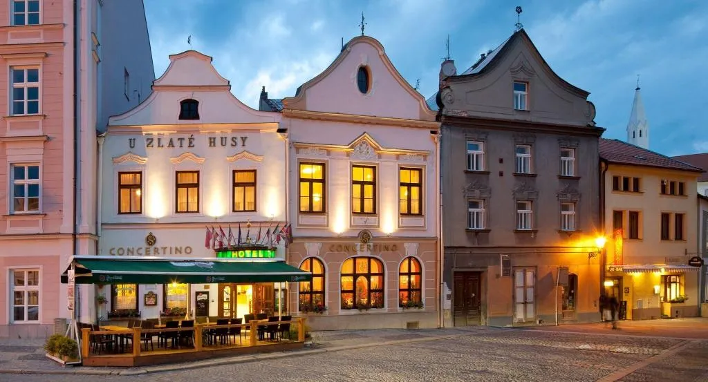General view, Hotel Concertino Zlata Husa, Prague