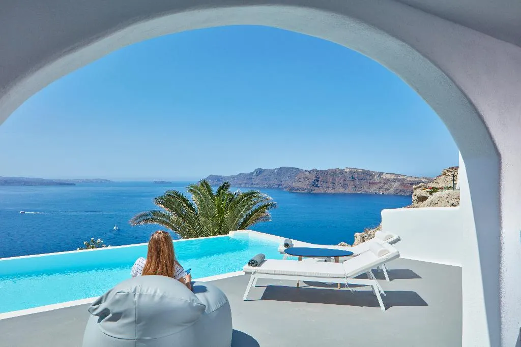 Pool, Villaki Oia, Santorini
