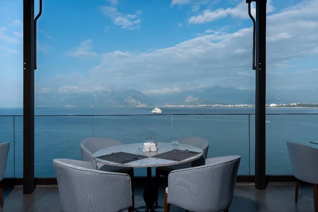 Terrace, Perge Hotels Adults Only 18+, Antalya