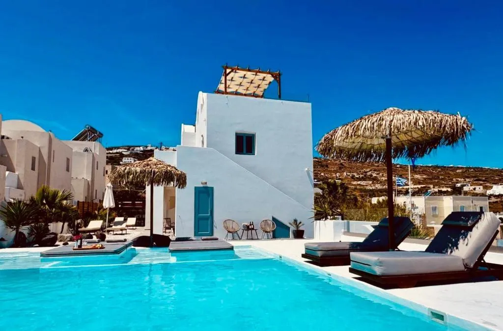 General view, The Vine Suites, Santorini