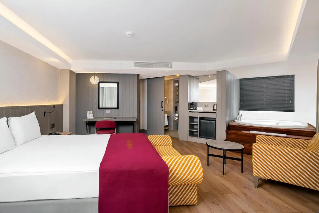 DOUBLE DELUXE WITH JACUZZI Room, The X Belek, Antalya