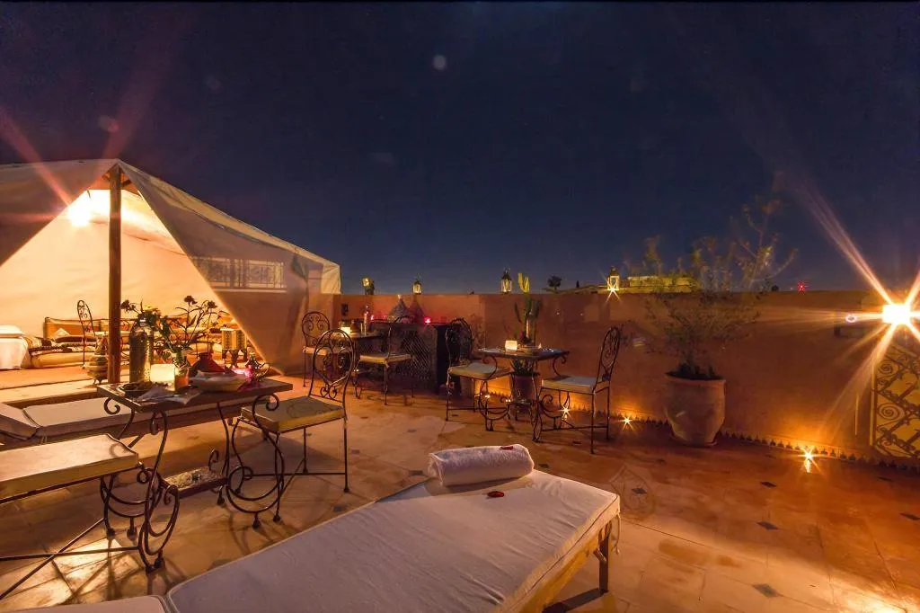 Terrace, Riad Lamya, Marrakech