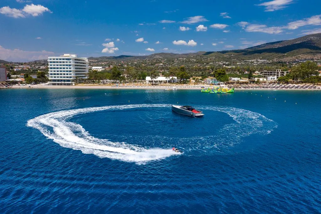 Beach, Isla Brown Corinthia Resort & Spa, Curio Collect, Athens
