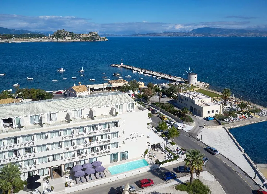 General view, Mon Repos Palace,Hotel, Corfu