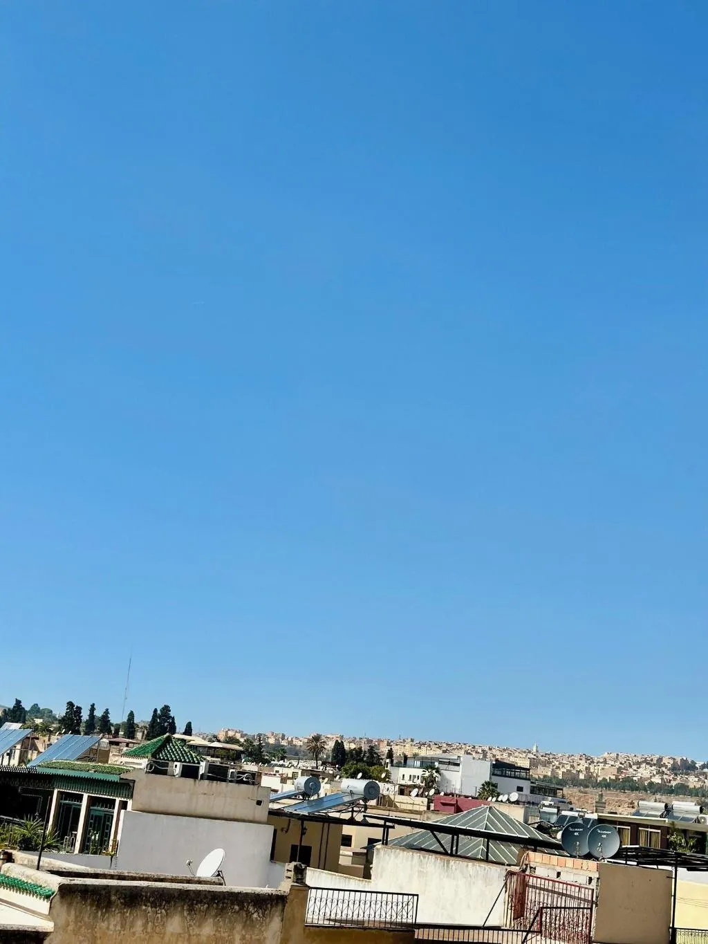 Terrace, Riad Damia, Fez