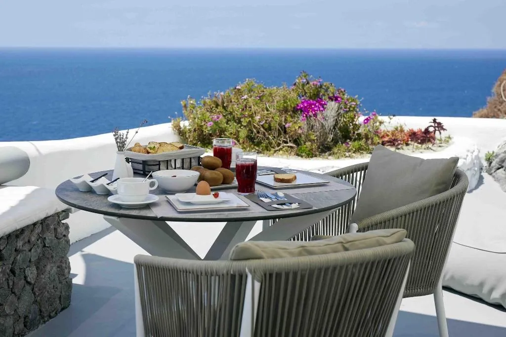 Terrace, Marizan Caves & Villas, Santorini, Santorini