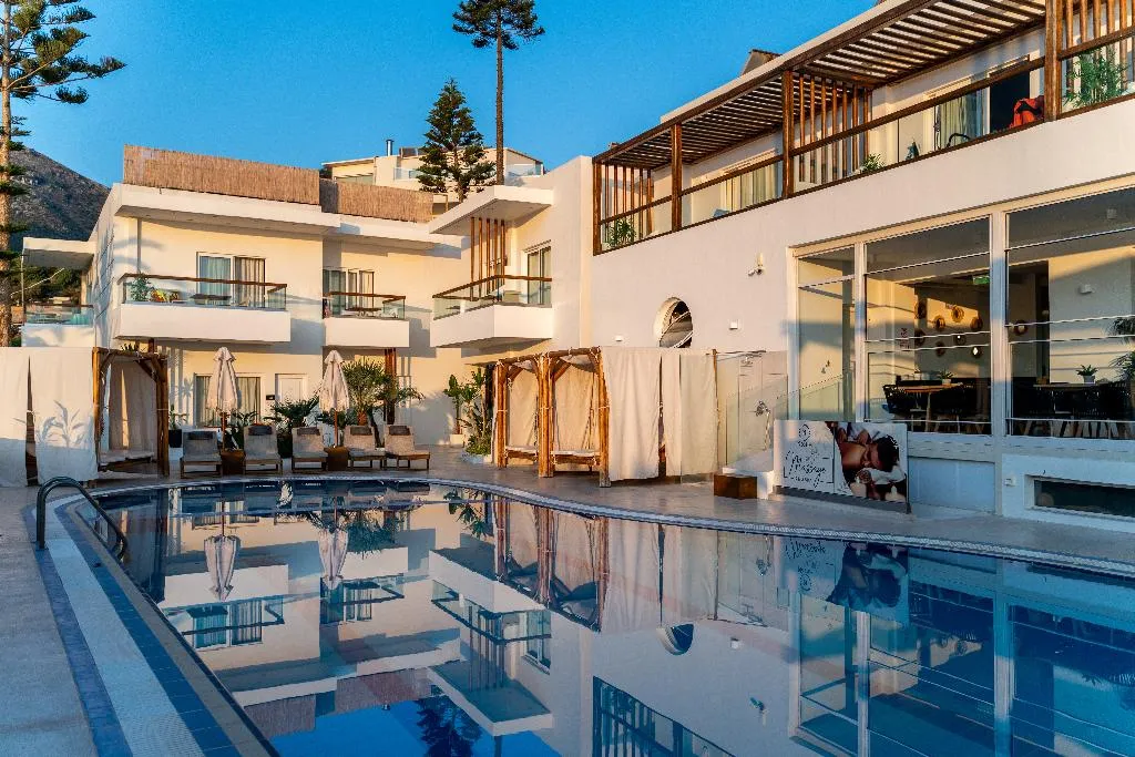 Pool, Nostos Beach Boutique Hotel, Crete