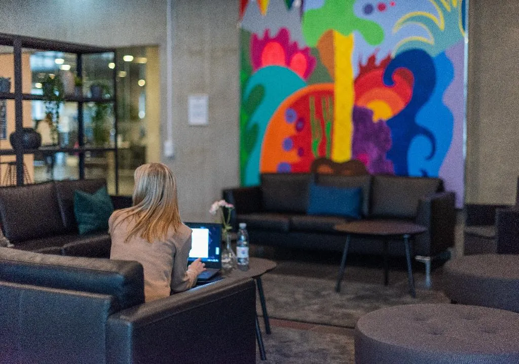 Lobby, Cabinn Apartments, Copenhagen
