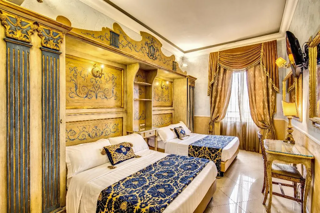 QUADRUPLE STANDARD Room, Romanico Palace Luxury Hotel & Spa, Rome