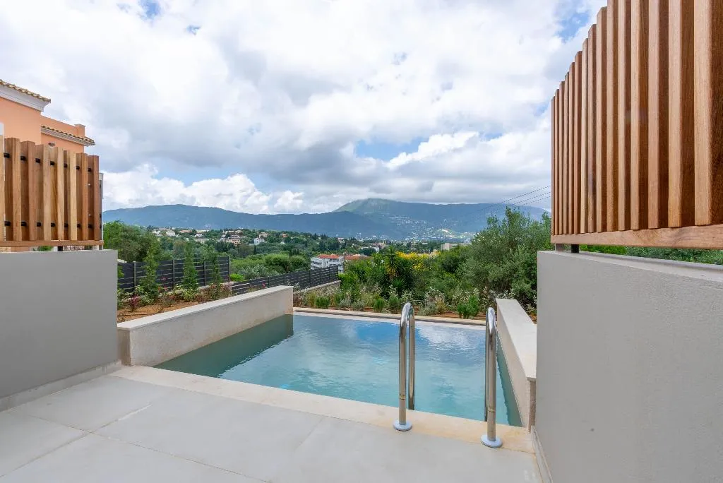 JUNIOR SUITE WITH PRIVATE POOL Room, Iolida Corfu Resort & Spa, Corfu