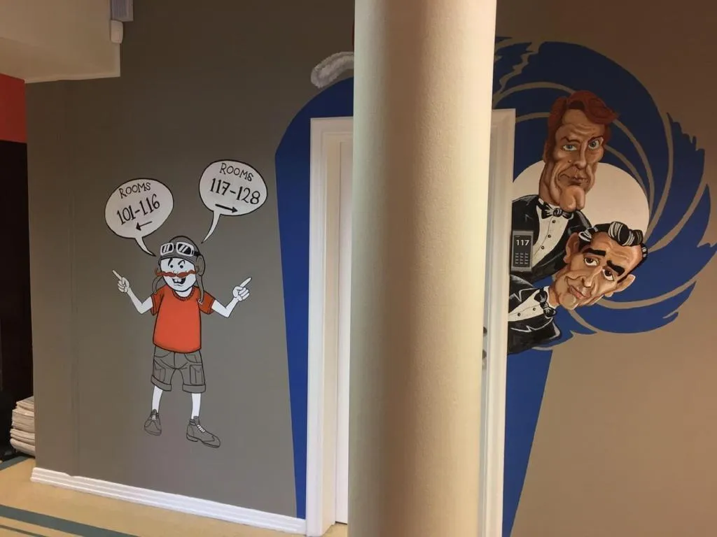 Lobby, Hostel B47, Reykjavik