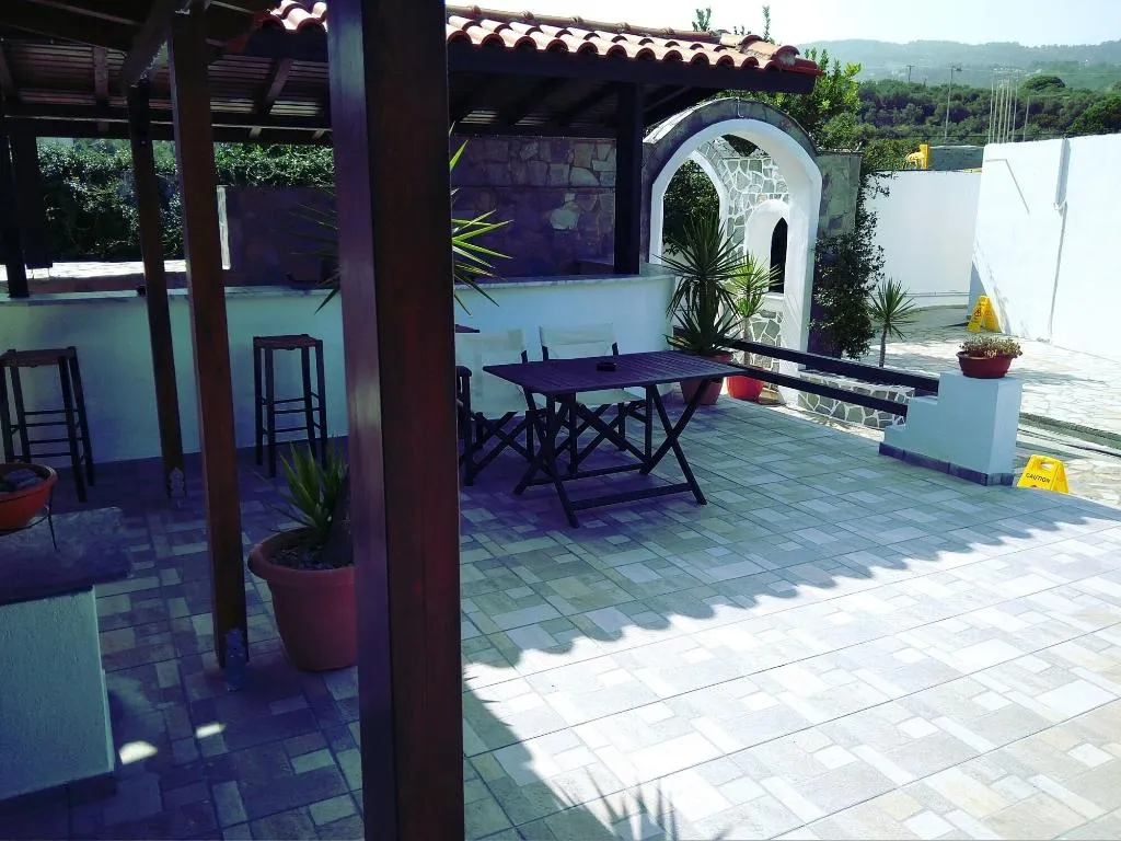Terrace, Skiathos Holiday House, Skiathos
