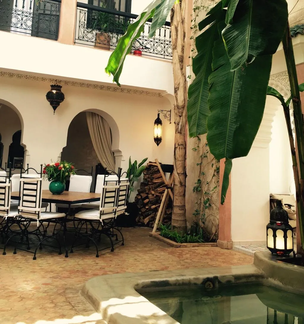 Terrace, Riad Tawargit, Marrakech