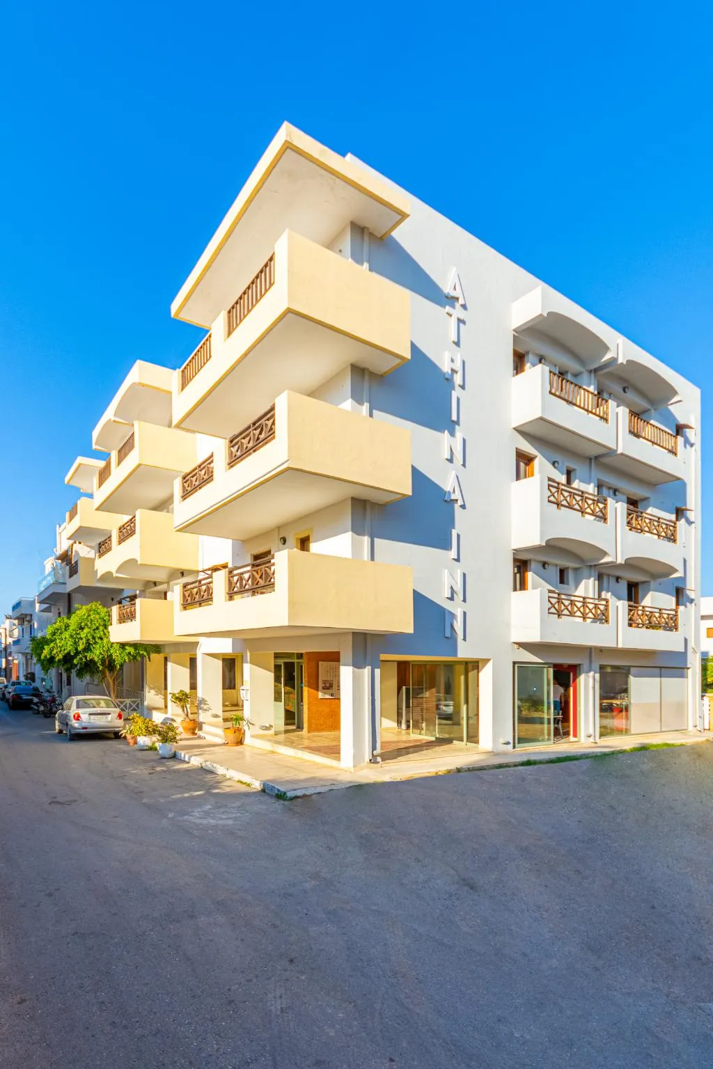 General view, Athina Inn, Crete