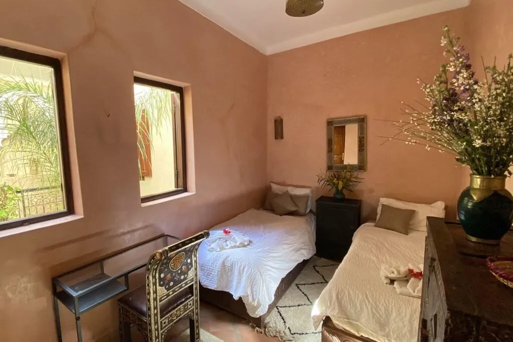 TWIN DELUXE Room, Riad Of The Storks, Marrakech