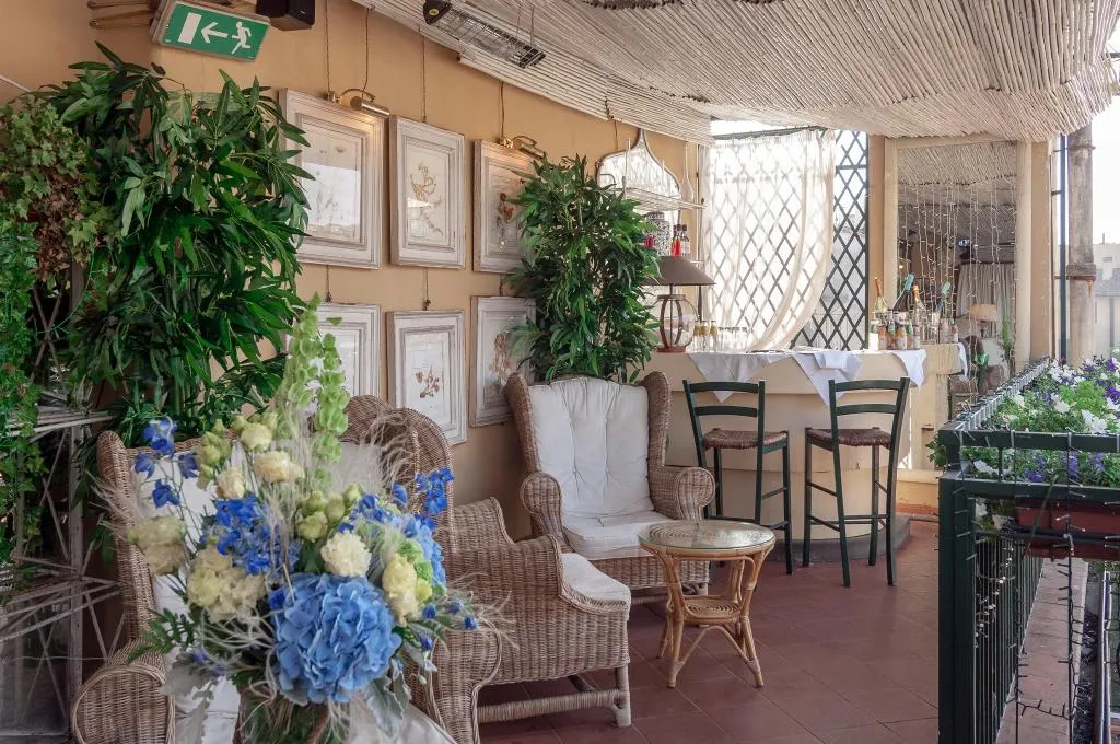 Terrace, Cellai Boutique Hotel, Florence