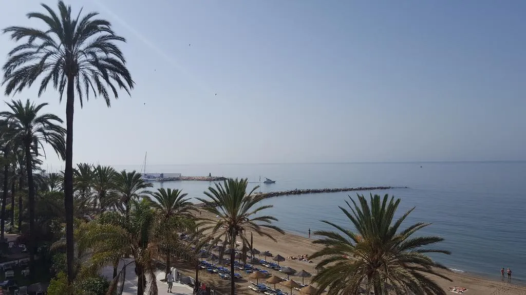 Beach, Puerto Azul Marbella, Costa Del Sol